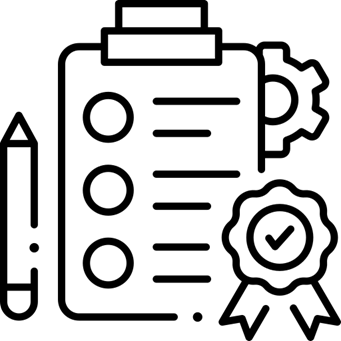 Ícono de productos certificados