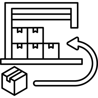 Ícono de reposición constante